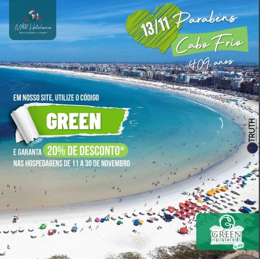 Green Hotéis Cabo Frio Buitenkant foto
